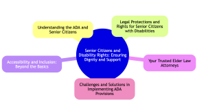 Senior Citizens and Disability Rights